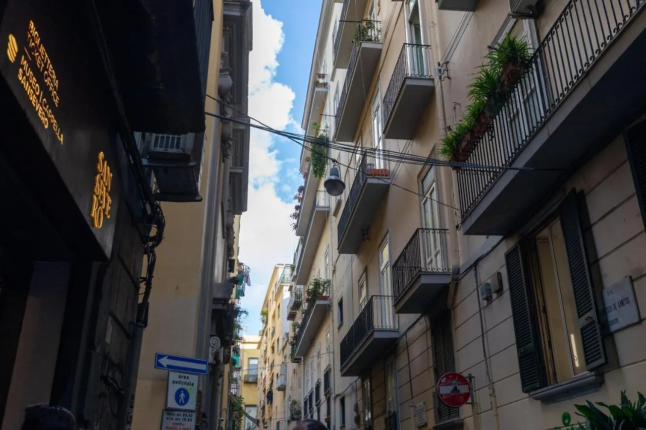 Palazzo Del Principe San Severo 3 Bedrooms & Terrace! Naples